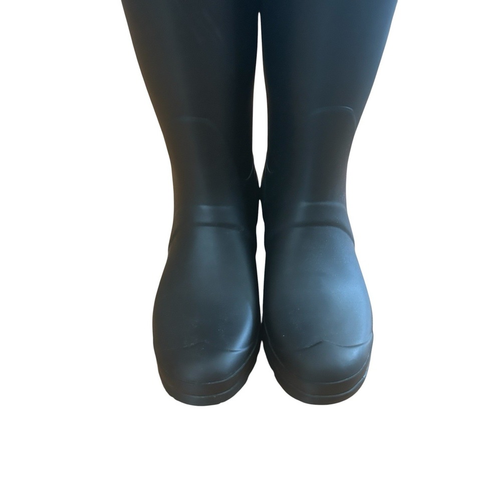 Hunter Boots Original Tall Waterproof Rain Boots Black Women's Size 8 - Picture 8 of 14